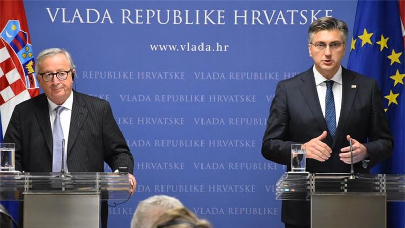 Predsjednik Europske komisije Juncker podržao ulazak Hrvatske u Schengenski prostor i europodručje